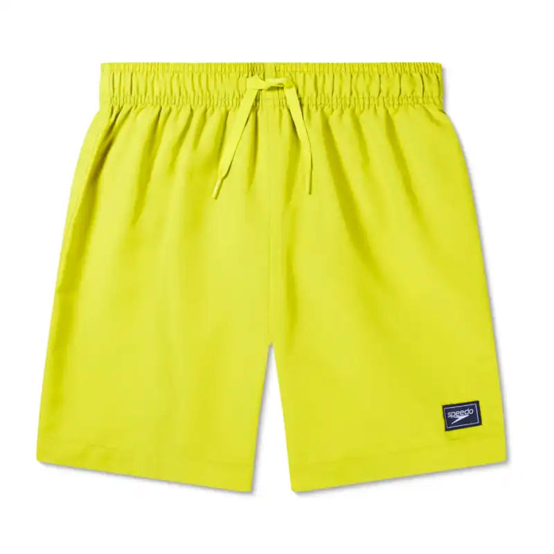 Speedo Boys Solid Volley 15" Swim Short Hyper Yellow