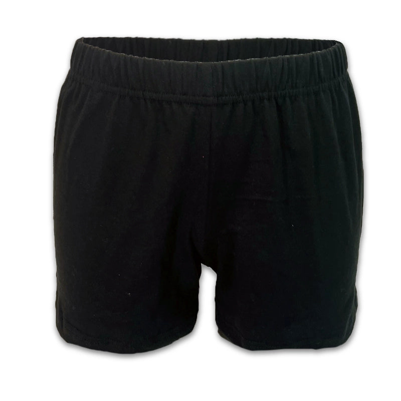 Black Ladies Light Summer Shorts