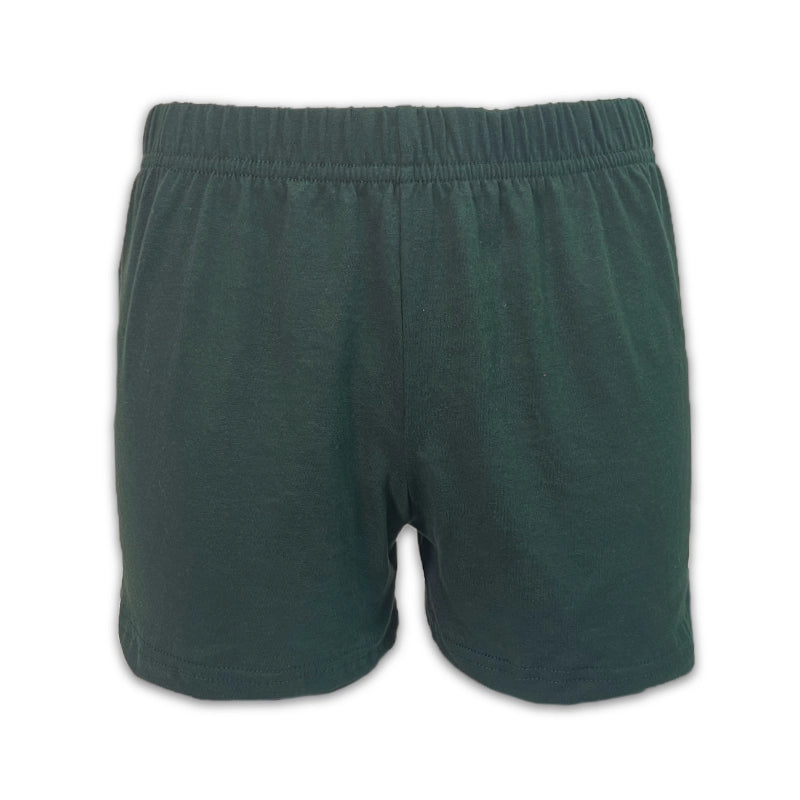 Forest Green Ladies Light Summer Shorts