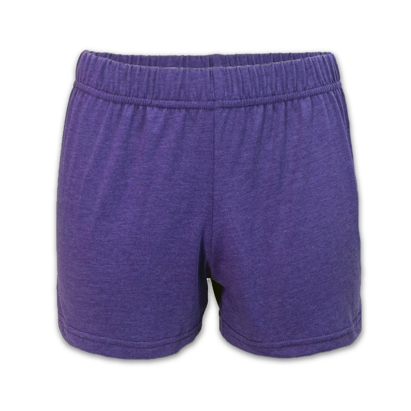 Heather purple  Ladies Light Summer Shorts