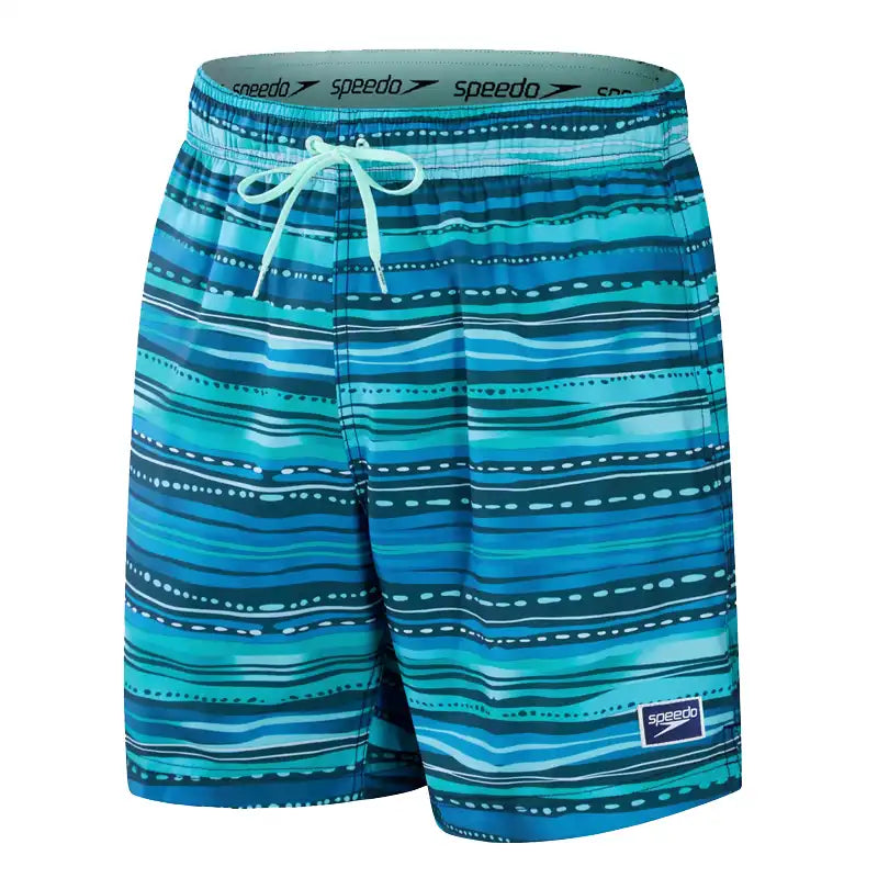 Blue Speedo Men's Redondo Edge 17" Swim Short