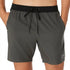 Gray Speedo Swim shorts with a black drawstring