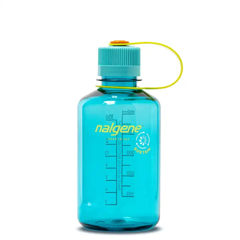 Nalgene Narrowmouth 16oz Bottle Cerulean Blue