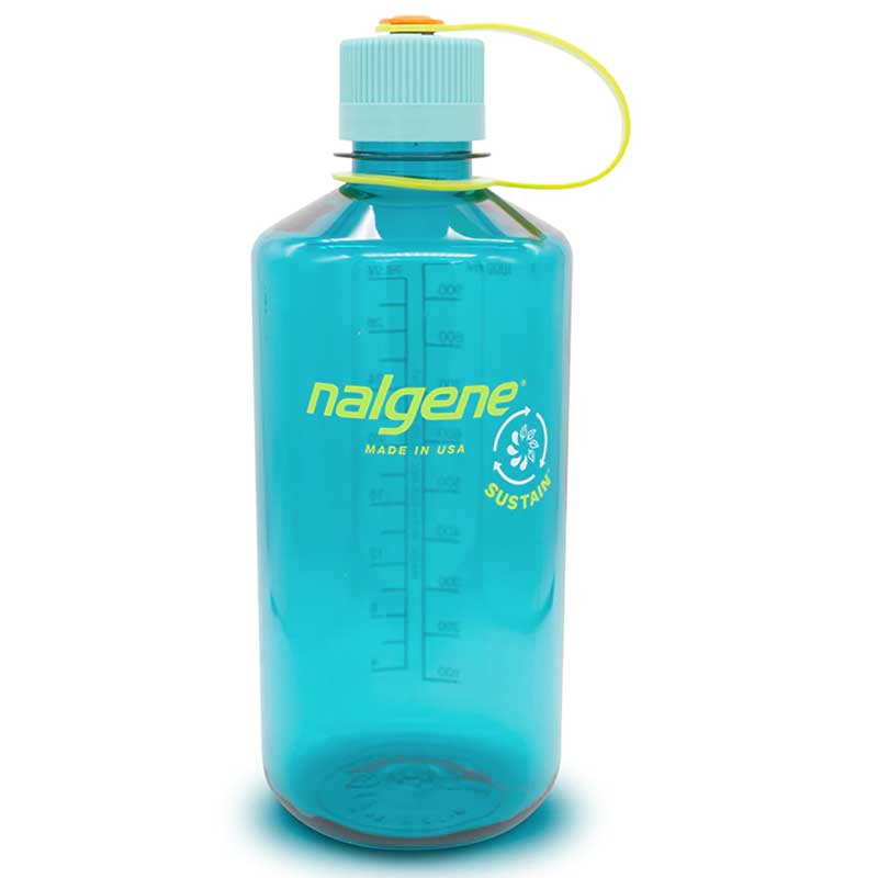  Nalgene 32oz Water Bottle Cerulean Blue