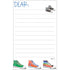 Campers Printed Stationery paper with sneakers