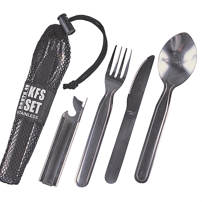 NATO Style chow set camping cutlery