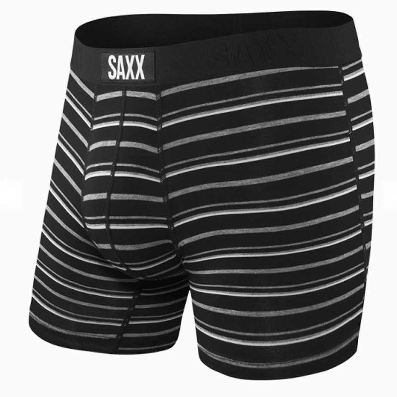 Saxx Men's Ballpark Pouch Quest Boxers Stripes