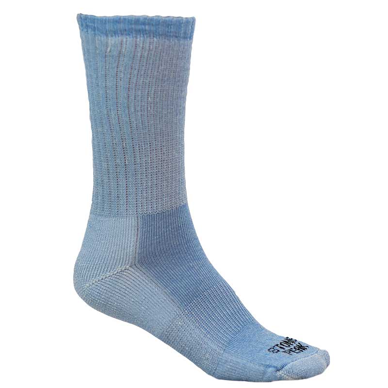 Kids Light Blue Hiking Sock