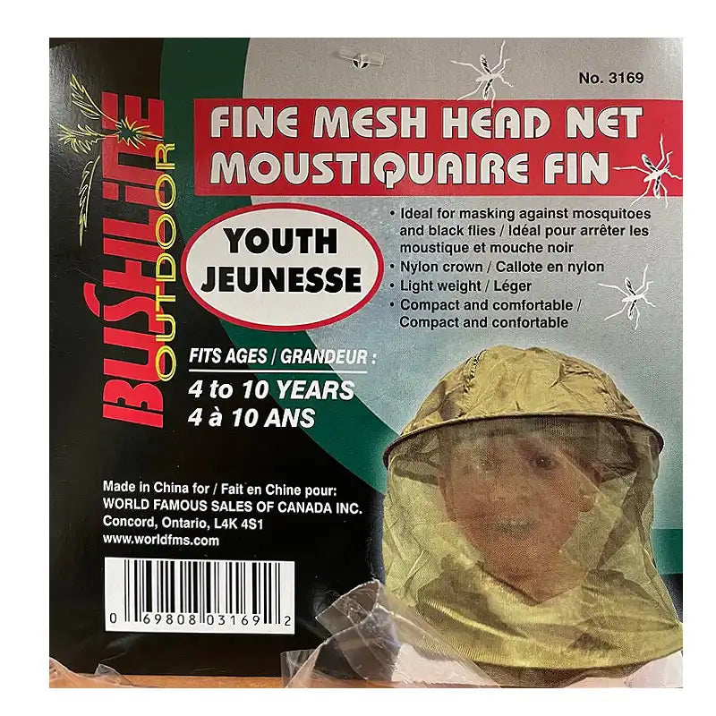 Youth Mosquito Net Hat
