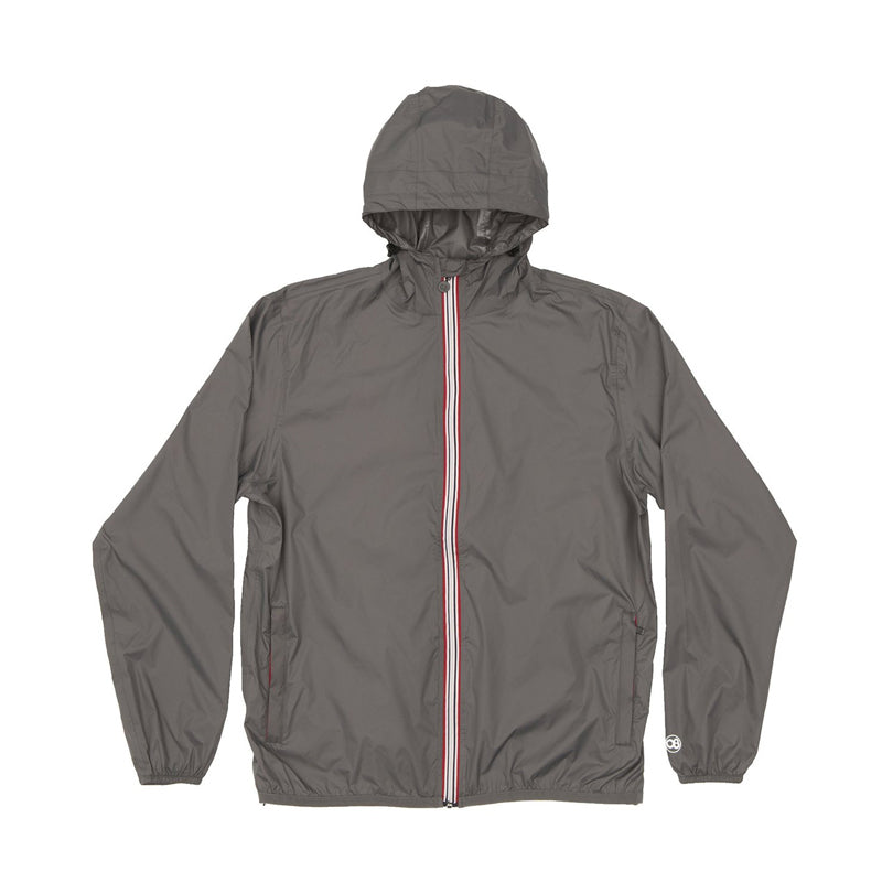 O8 Packable Rain Jacket - Grey