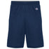 Navy cotton gym shorts
