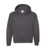 Dark Grey Heather Heavy Hooded Sweatshirt