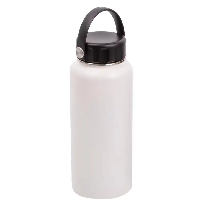 White Steel water bottle