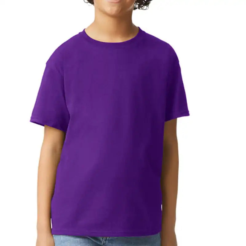 Gildan Purple Youth t Shirt
