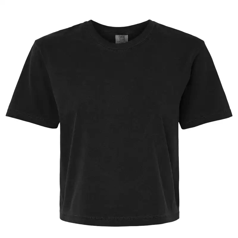 Black Women's Boxy Tee