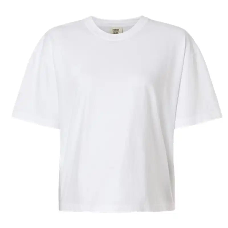 White Women's Boxy Tee