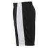 Side view of black team 365 Youth basketball shorts