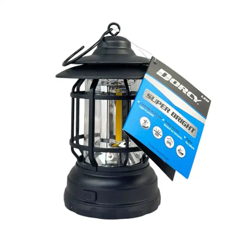 Black Dorcy mini Camp lantern
