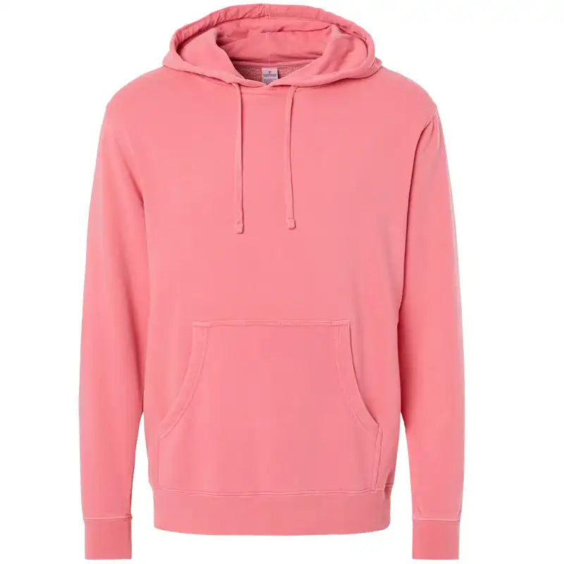 Pink Pigment Dyed Hoody