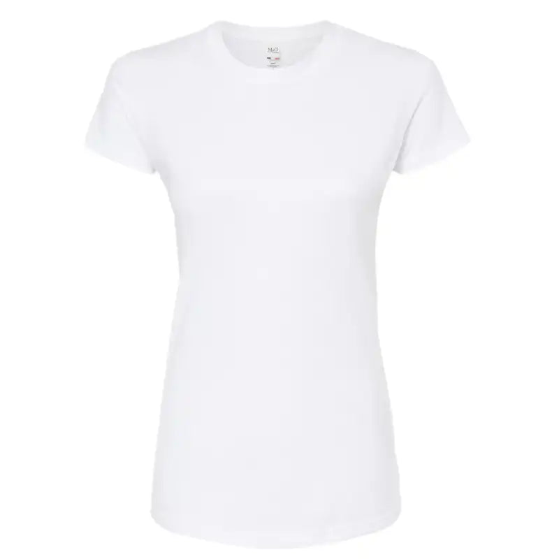 White Women's short sleeve tee