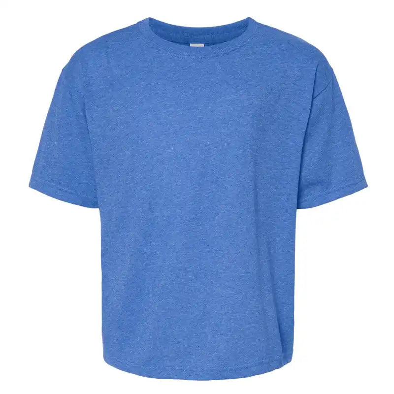 M&O Heather Royal tee