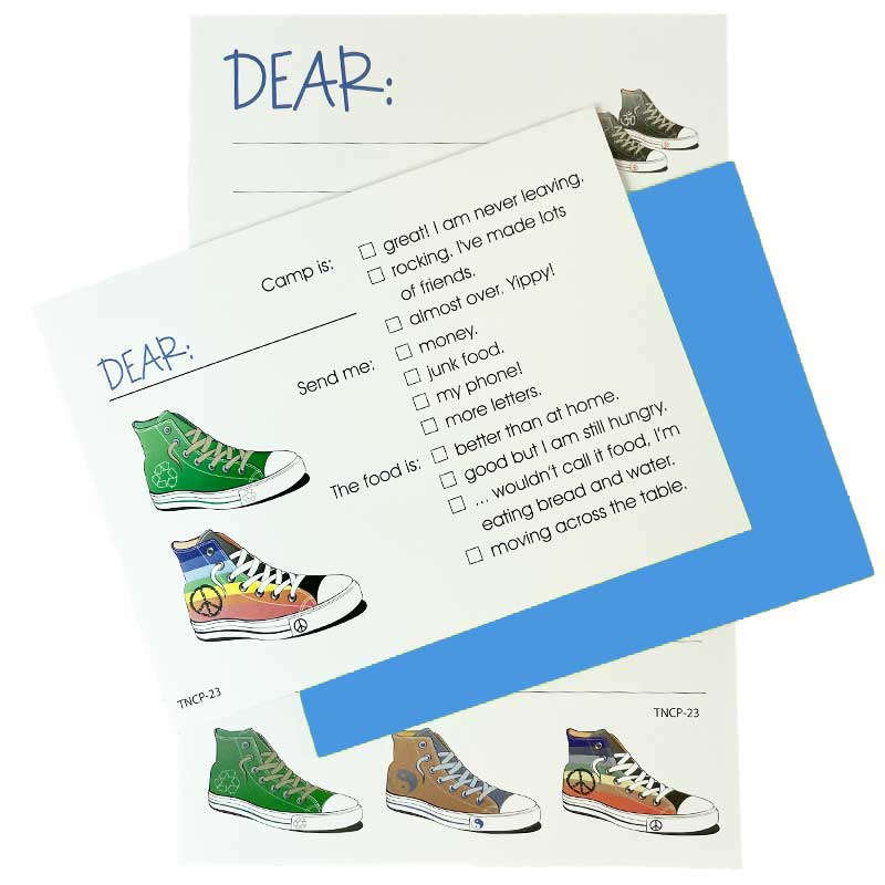 Takenote Campers Stationery - Shoes