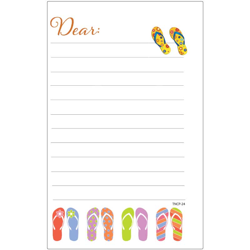 Sandals Summer Camp Letters