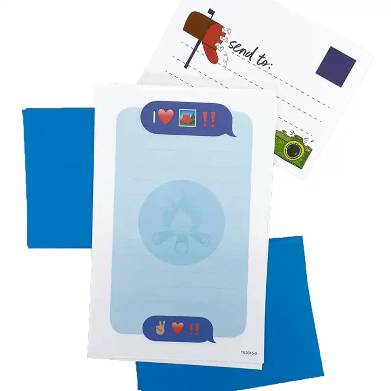 Camp Stationery - Text Update