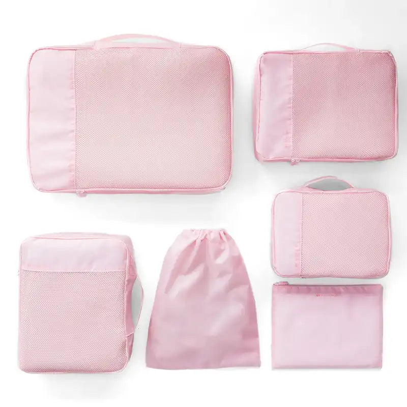 MyTagAlongs 6pc Pink Packign cubes