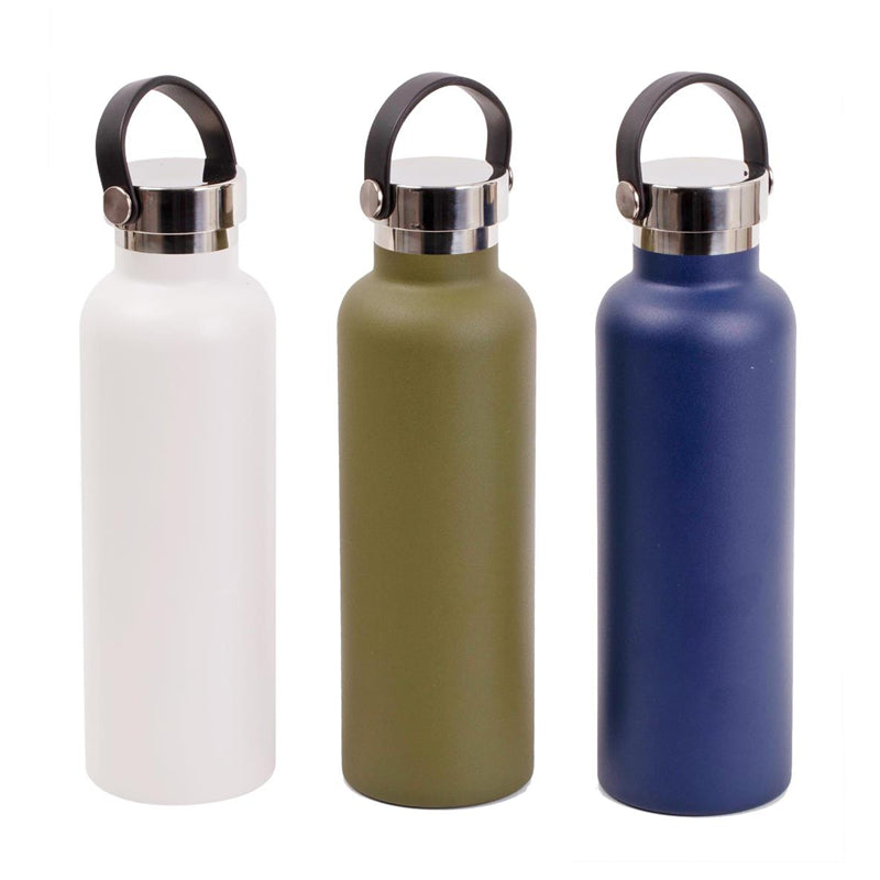 3 Pure Stainless Steel water Bottles