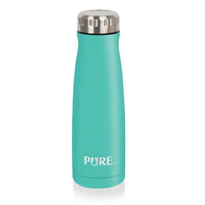 Small teal Steel water bottle