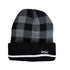 Black Plaid misty Mountain Winter toque