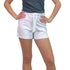 White Summer '91 Bamboo Panda Shorts
