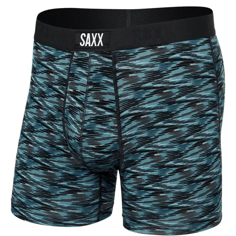 Men's quick-drying SAXX VIBE Boxer Briefs - multicolored stripes.  Multicolor, BRANDS \ SAXX \ BOXER SHORTS