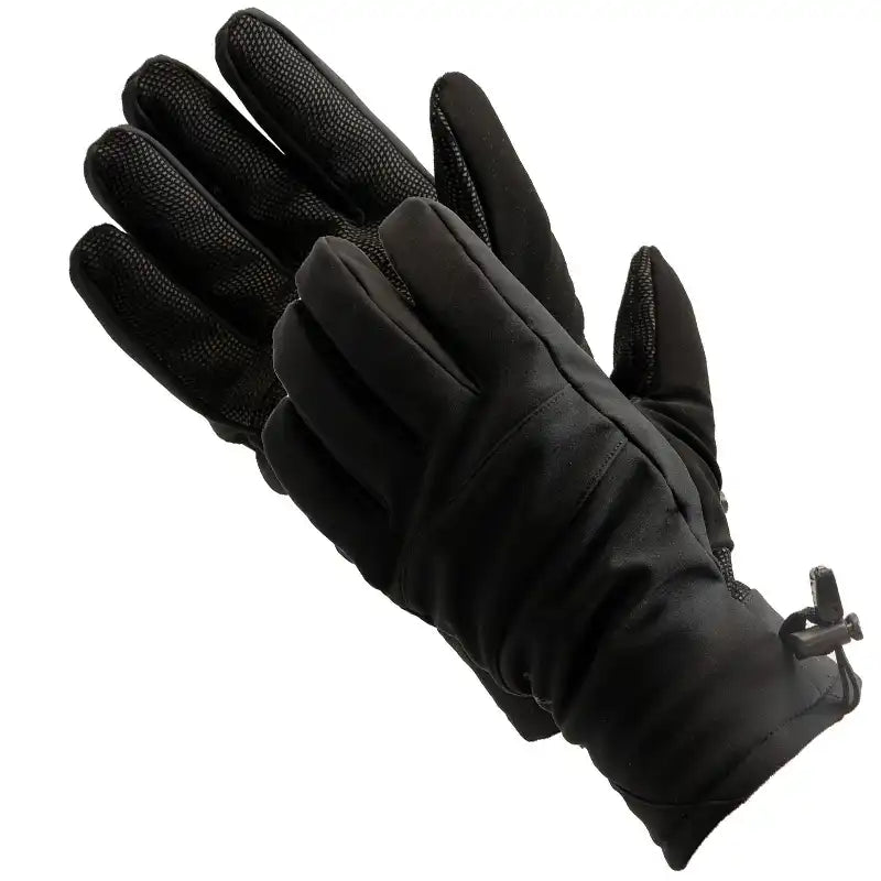 Manzella Black Warm Winter Gloves