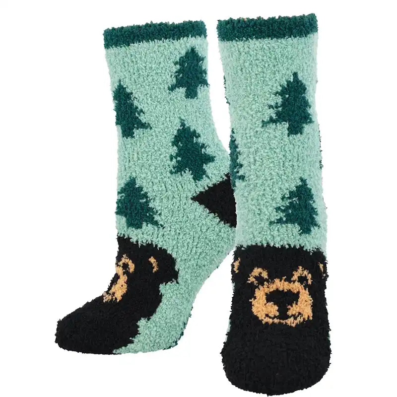 Women's Cozy Socks Bear