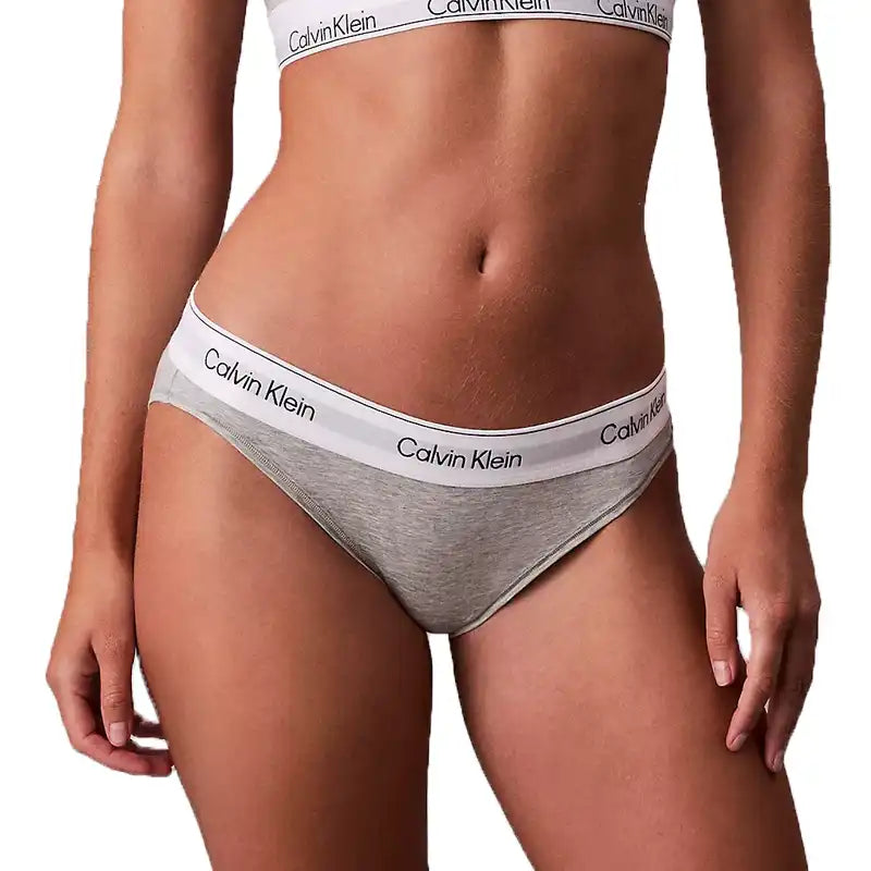 Calvin Klein Icon Cotton Modal Bikini Grey