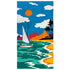 Cotton Beach Towel - Sailing