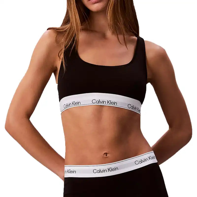 Black Calvin Klein Icon Unlined Bralette