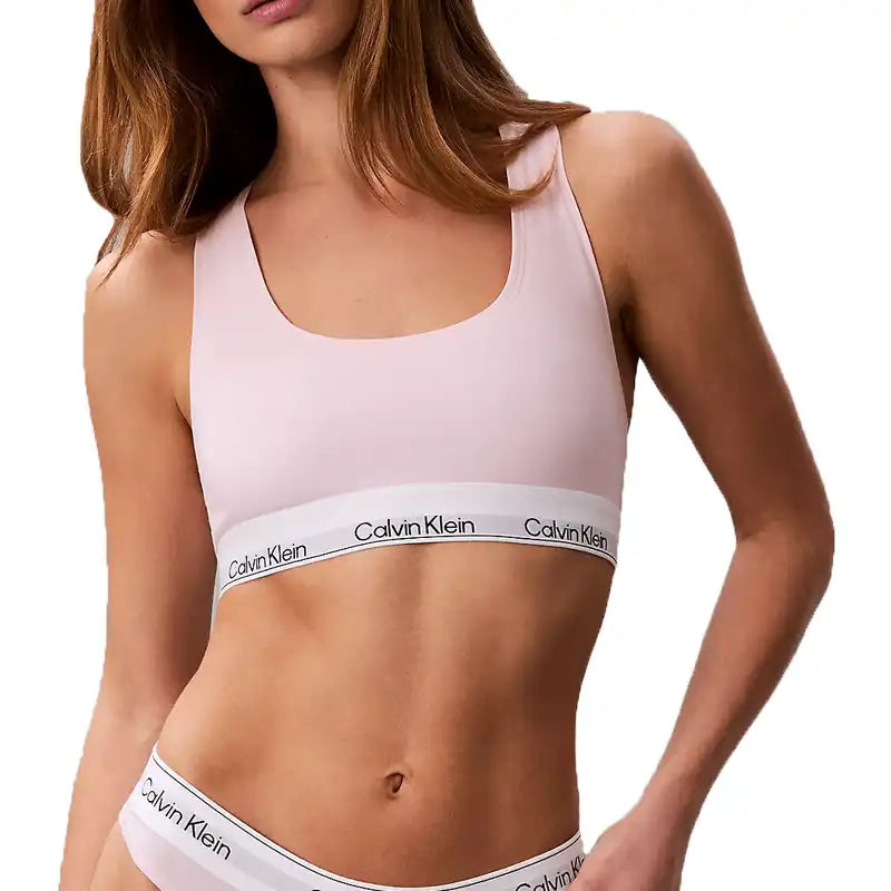 Pink Calvin Klein Icon Unlined Bralette