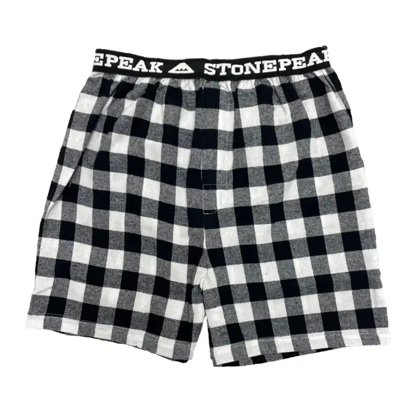 Stone Peak Flannel Boxers Buffalo