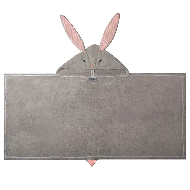 Waci Plush Hooded Towel: Bunny