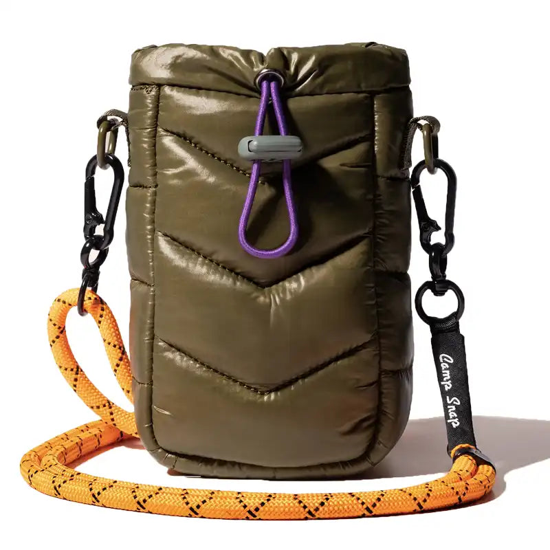 Green Sleeping Bag Camera Bag for Camp Snap Cameras