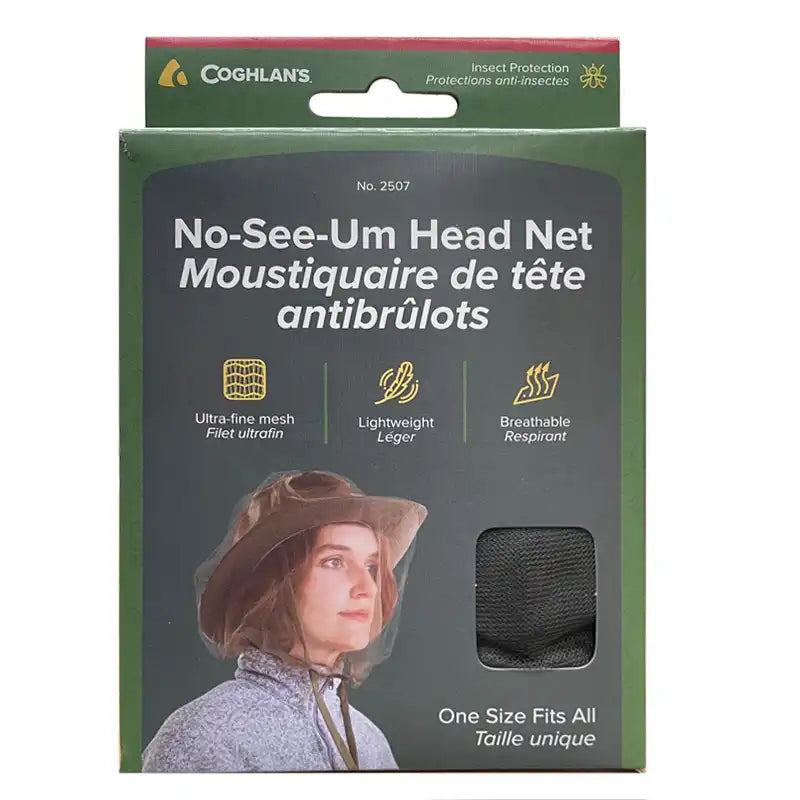 Coghlan's No-See-Um Head Net packaging