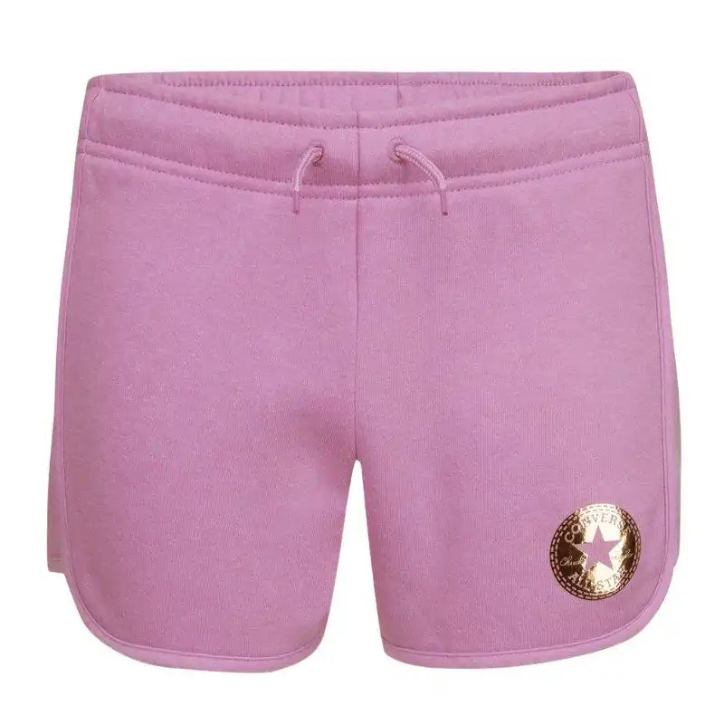 Girls Converse Pink Colour Block shorts