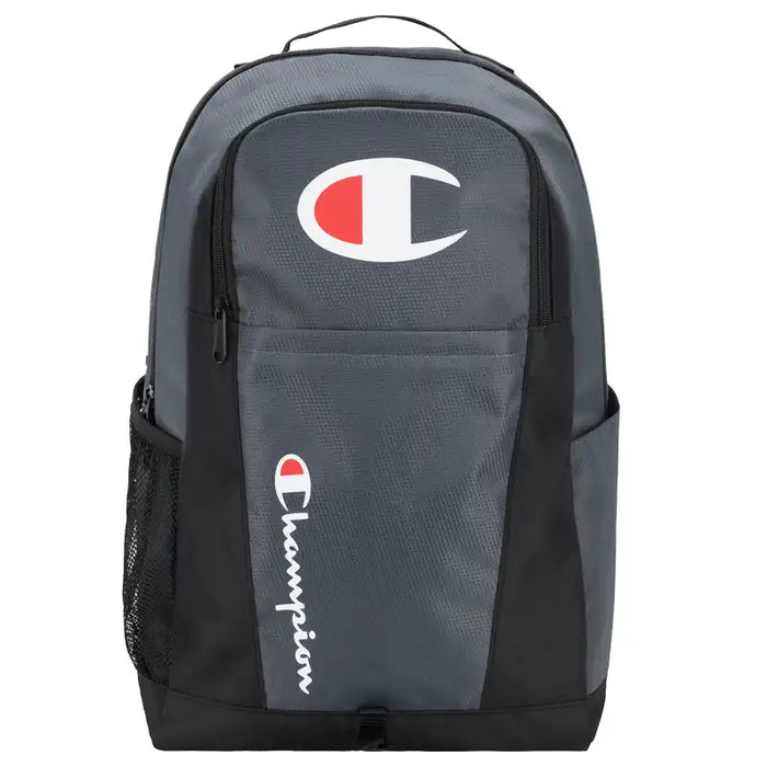 Gray top champion backpack