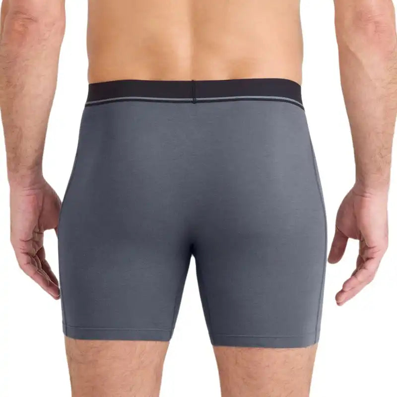 Back View Grey Saxx Underwear