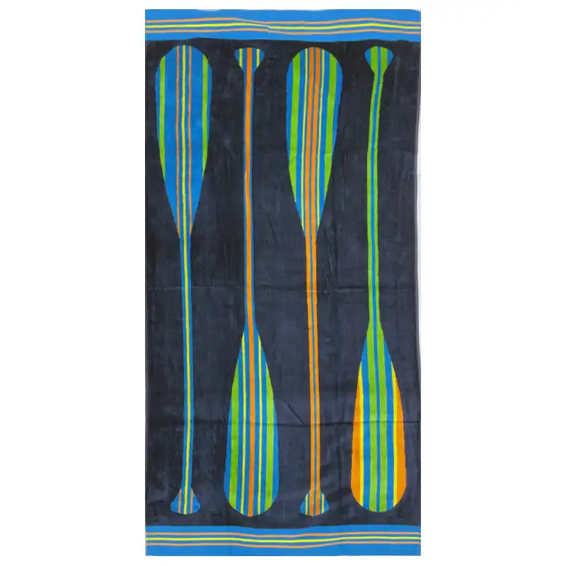 Egyptian Cotton Beach Towel - Paddles
