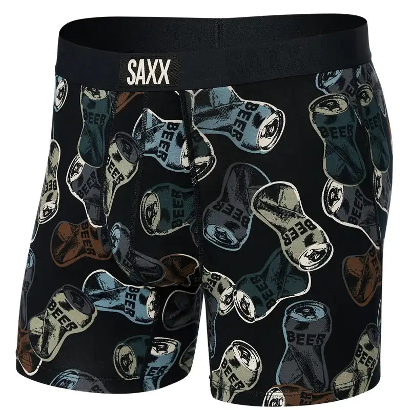 Saxx Vibe Spacedye Heather Modern Fit Boxer Brief Mens Underwear