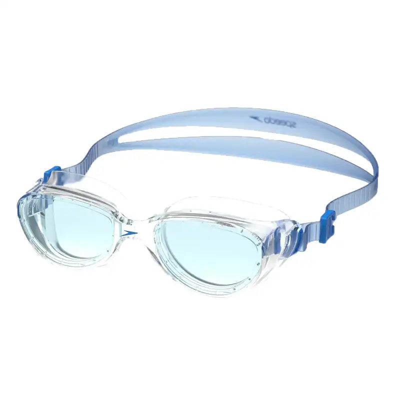 Clear Blue Speedo Futura Hydrospex Swim Goggles